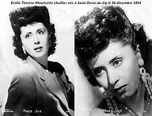 Saint-Denis-du-Sig - Emilie Therese Mauricette Lhuillier dite Marie-Jose
